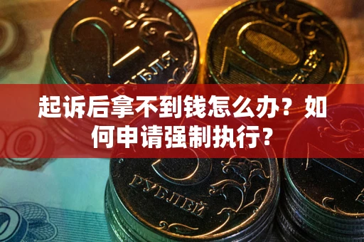 济南起诉后拿不到钱怎么办？如何申请强制执行？