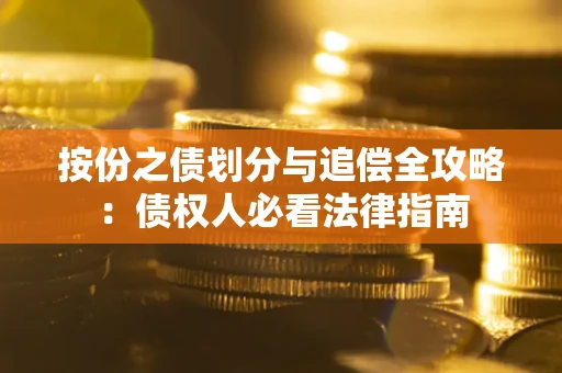 济南按份之债划分与追偿全攻略：债权人必看法律指南