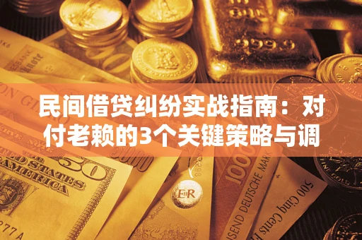 济南民间借贷纠纷实战指南：对付老赖的3个关键策略与调解盲区解析