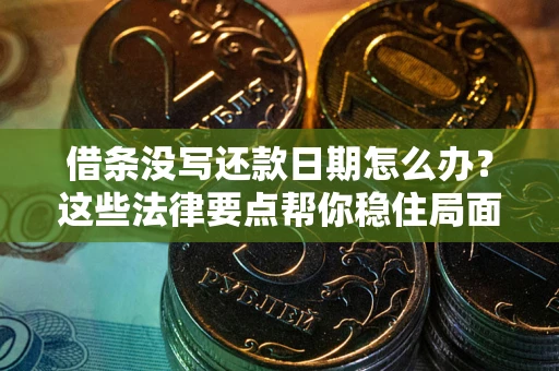 济南借条没写还款日期怎么办？这些法律要点帮你稳住局面