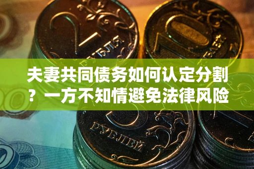 济南夫妻共同债务如何认定分割？一方不知情避免法律风险必看！